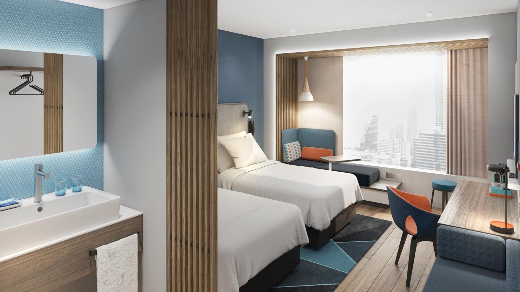 Holiday Inn Express Shanghai Jing'An Temple By Ihg Xangai Exterior foto