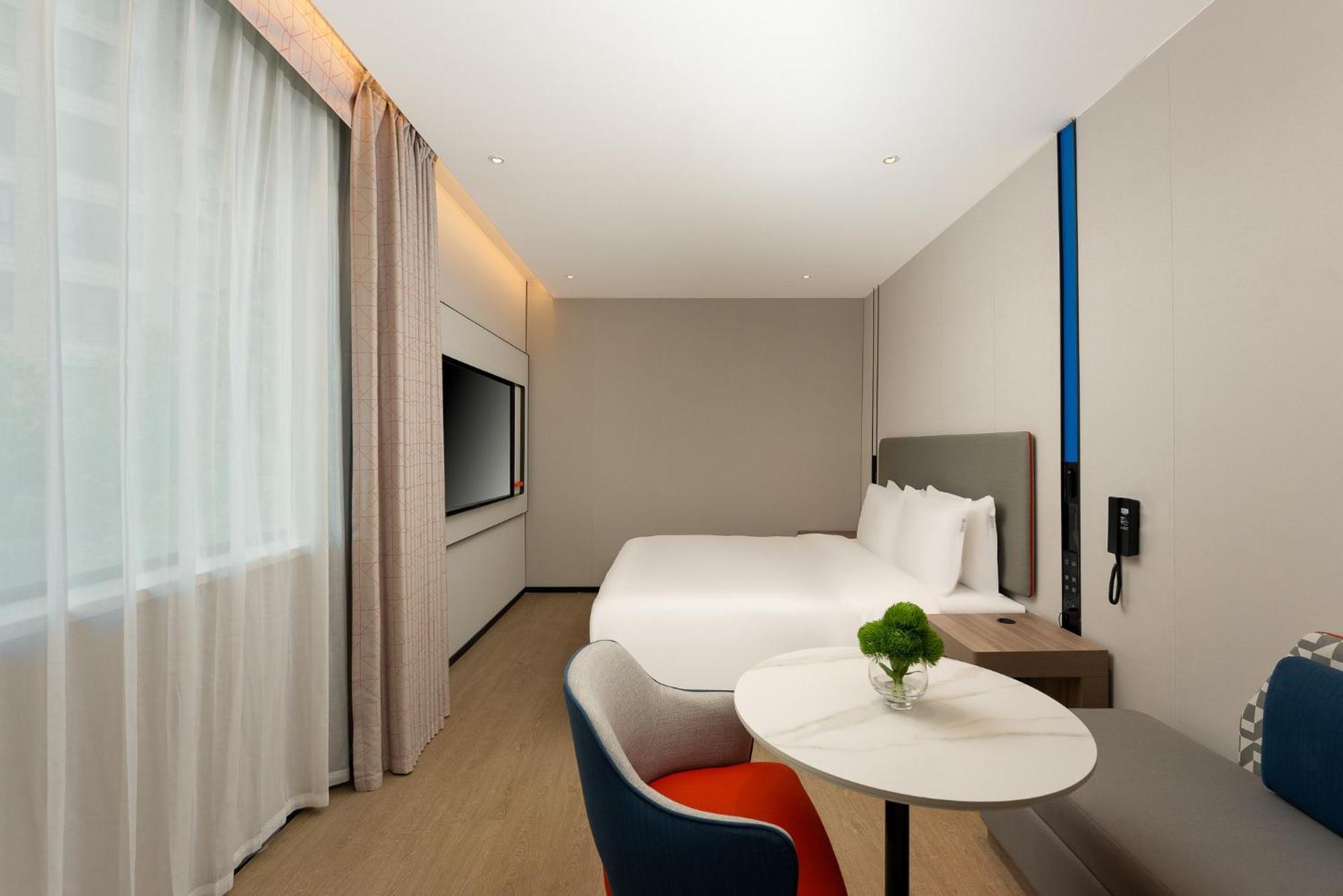 Holiday Inn Express Shanghai Jing'An Temple By Ihg Xangai Exterior foto