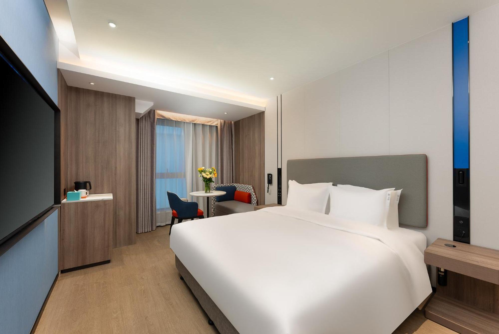 Holiday Inn Express Shanghai Jing'An Temple By Ihg Xangai Exterior foto
