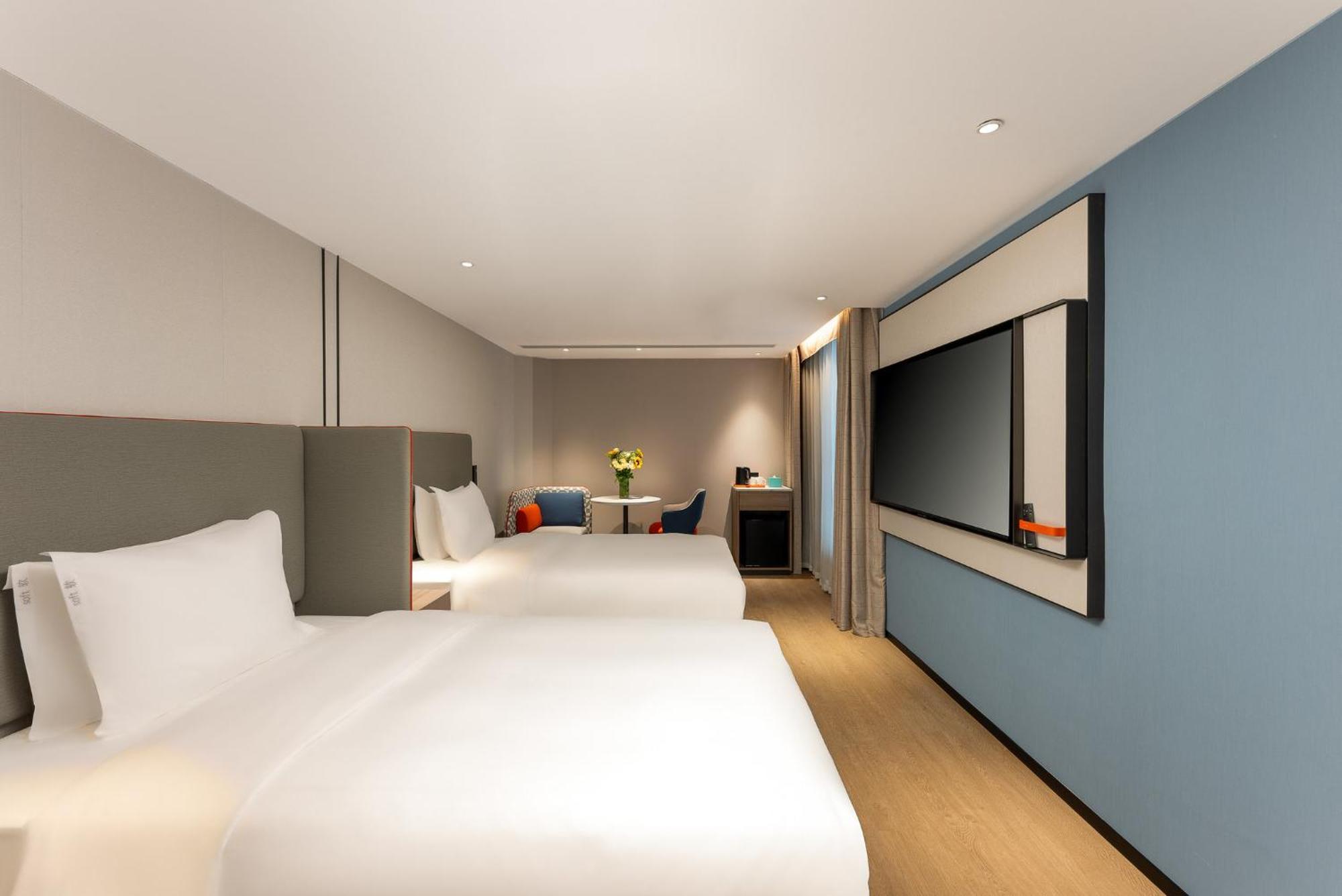 Holiday Inn Express Shanghai Jing'An Temple By Ihg Xangai Exterior foto
