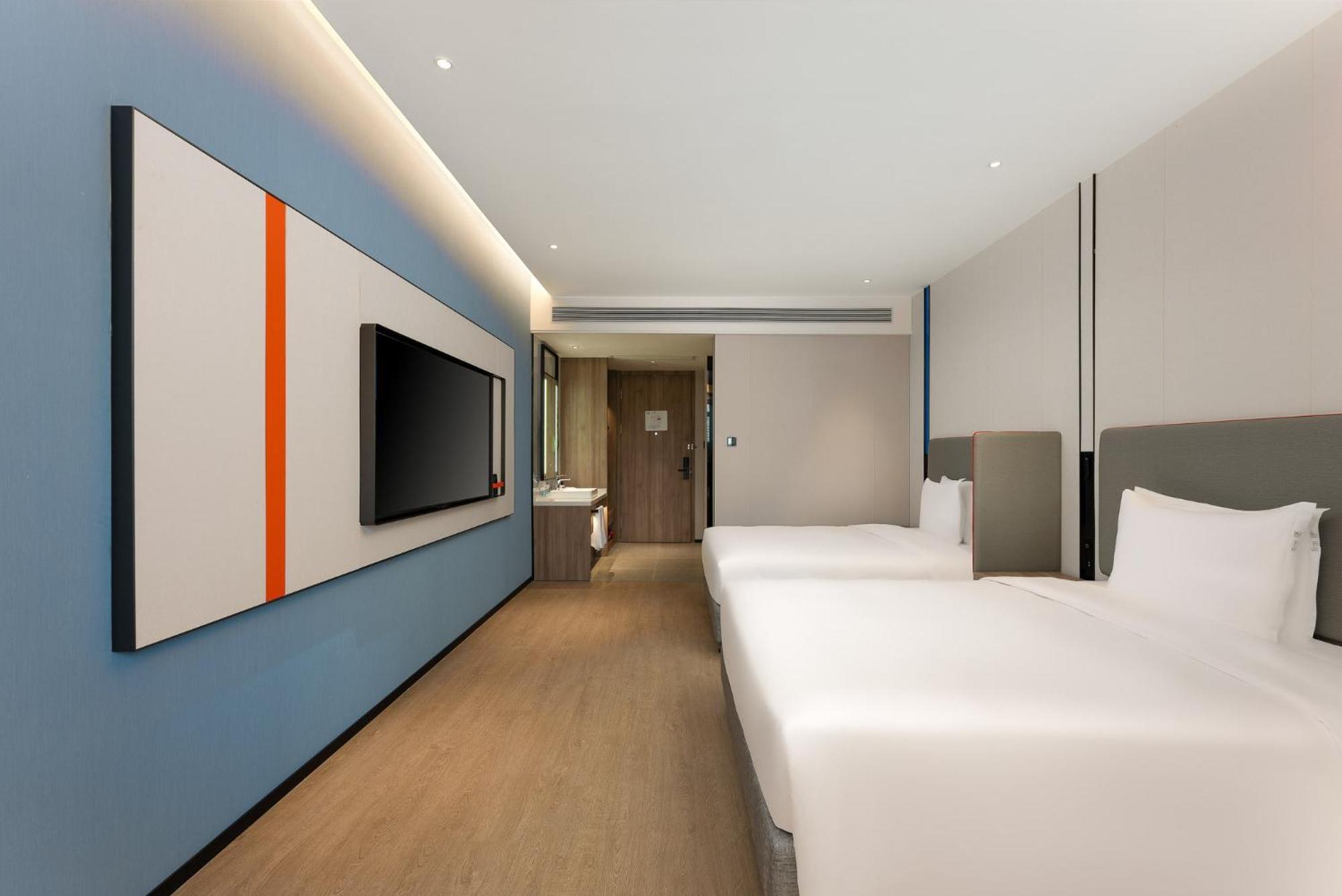 Holiday Inn Express Shanghai Jing'An Temple By Ihg Xangai Exterior foto