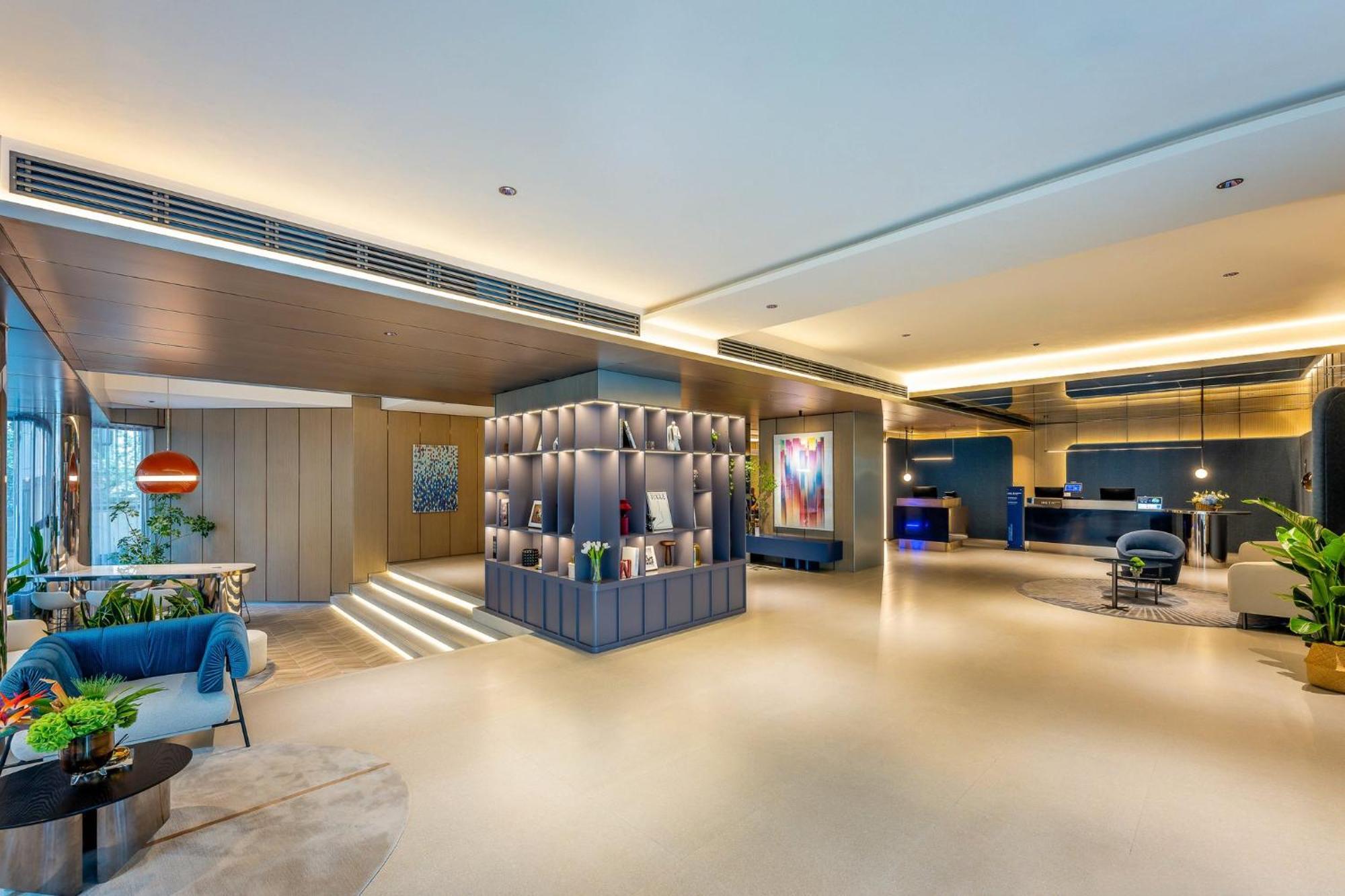 Holiday Inn Express Shanghai Jing'An Temple By Ihg Xangai Exterior foto